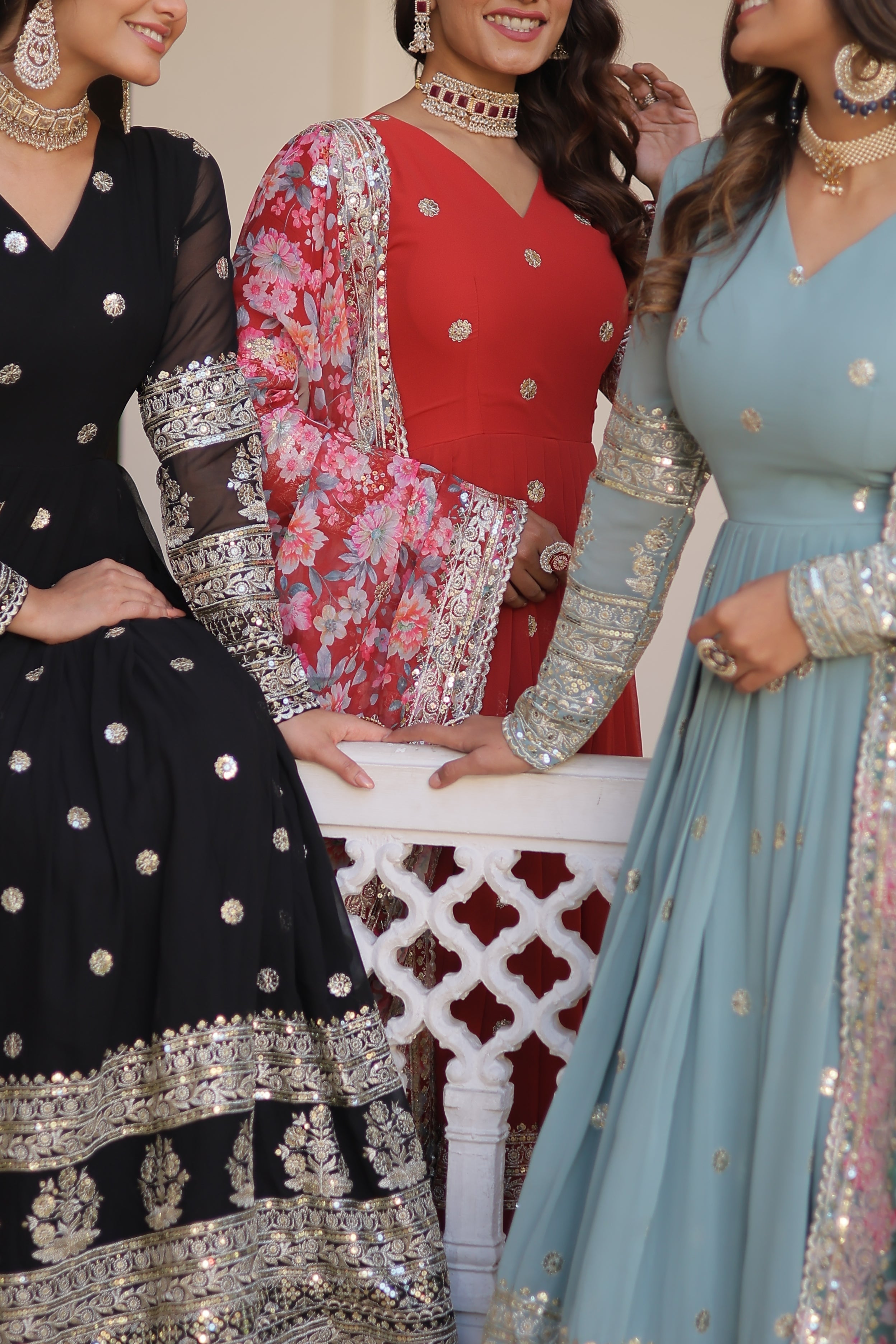 Premium Gown With Dupatta Set