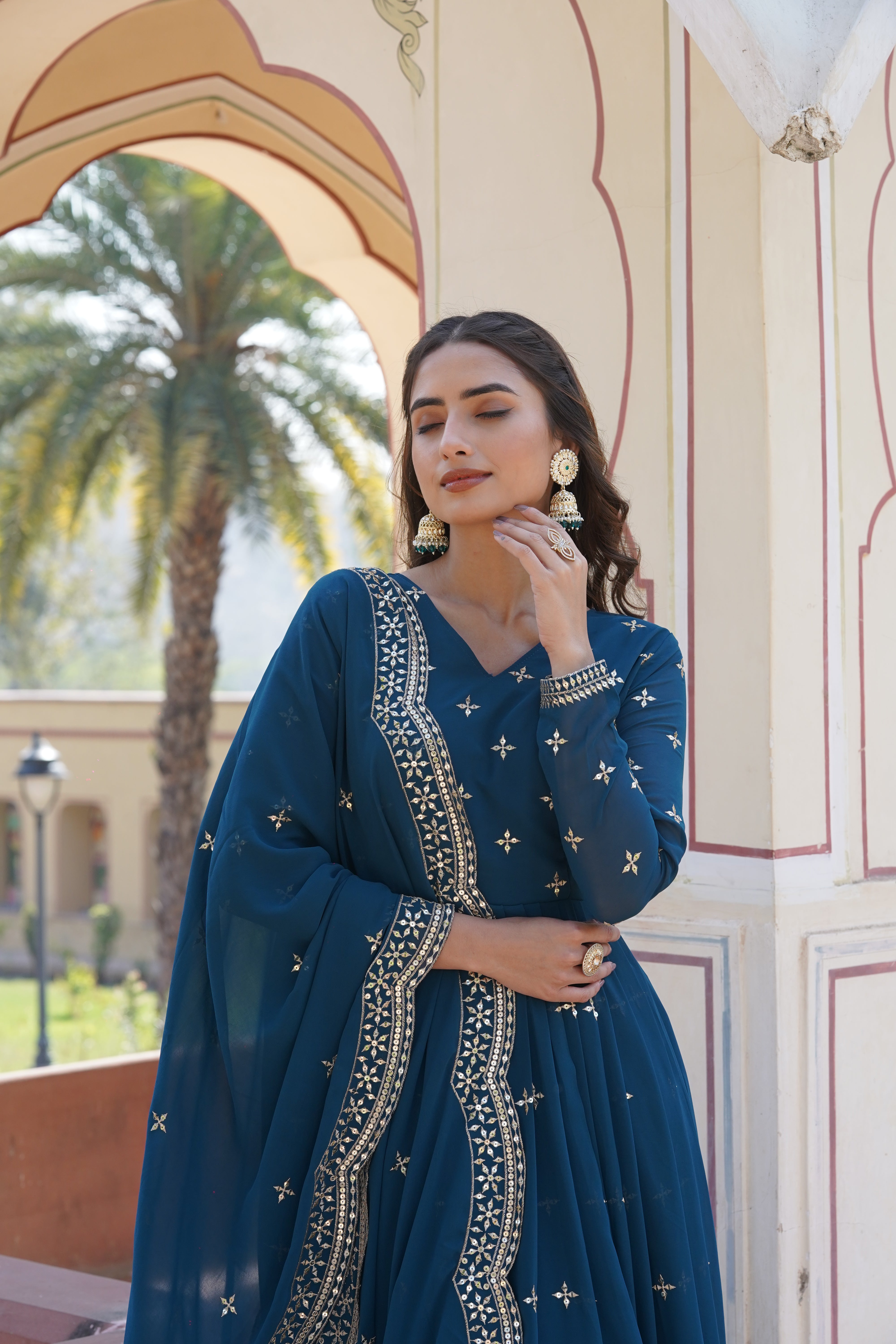 Premium Designer Readymade Gown