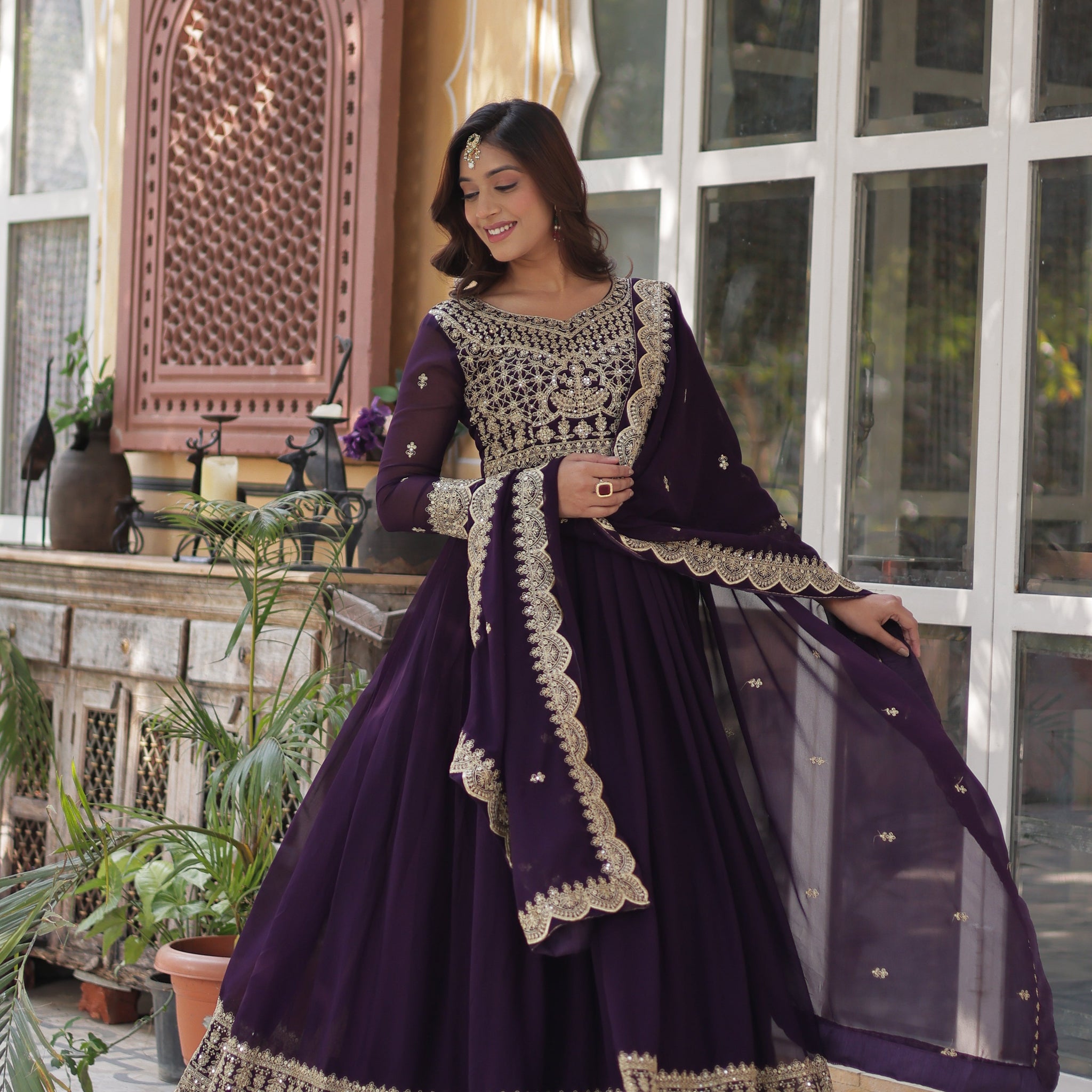 Premium Designer Readymade Gown