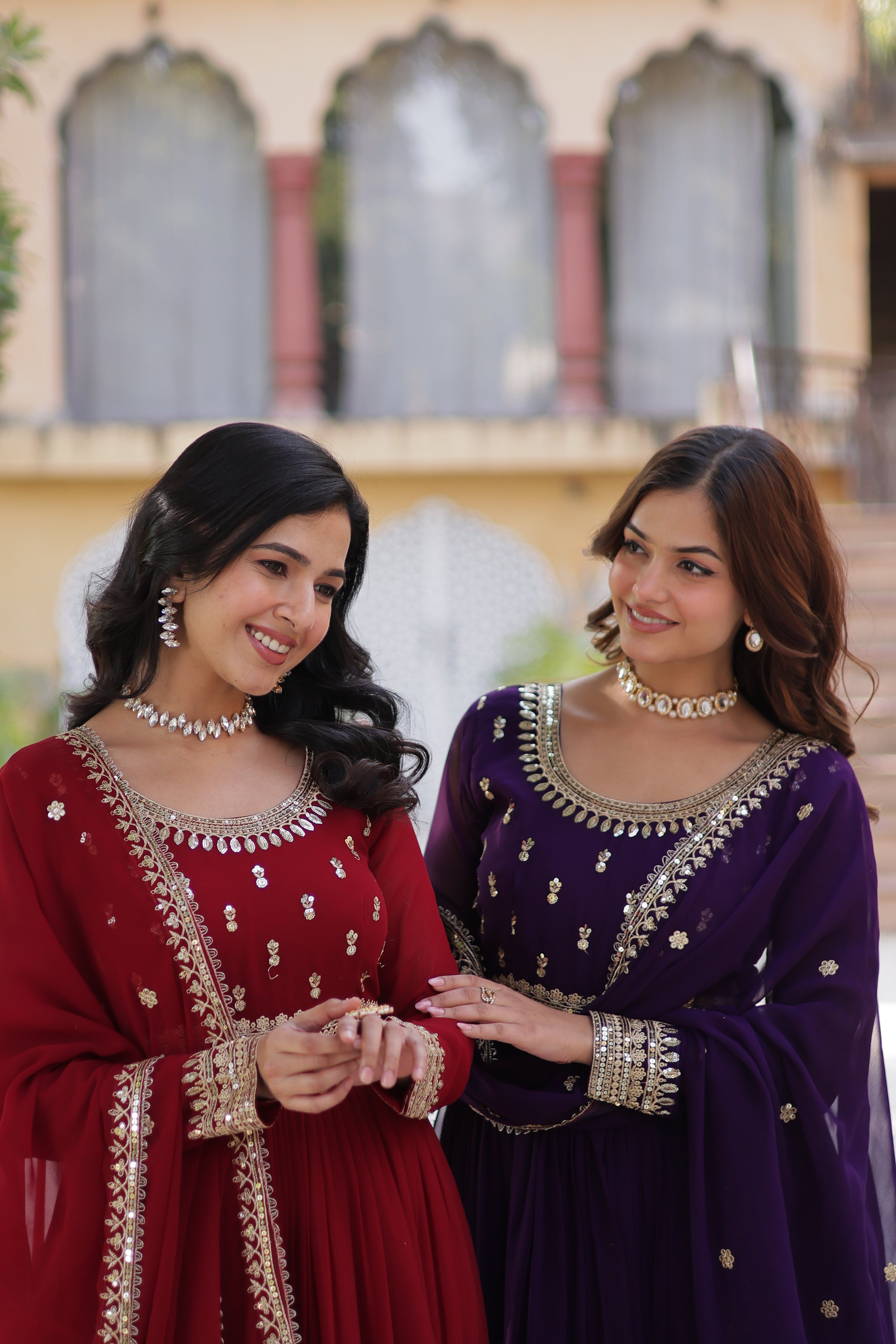 Elegant Designer Readymade Gown